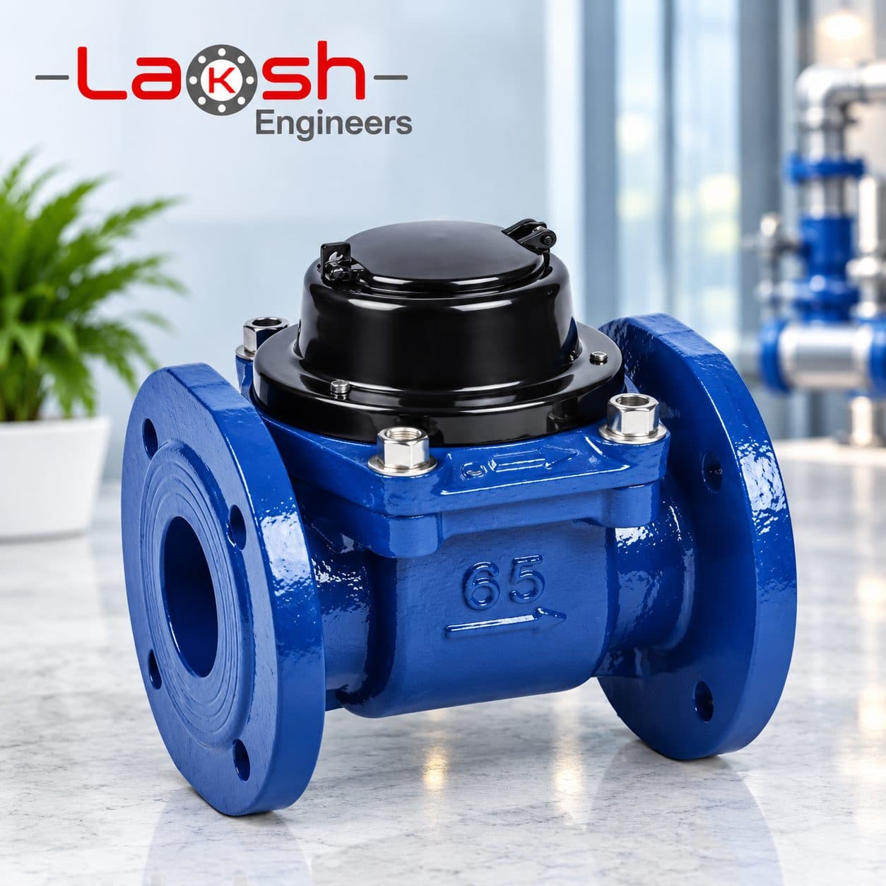 Ci Cold Water Meter Flange End